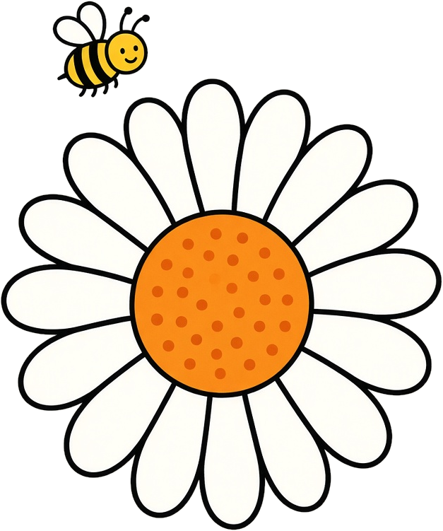 Daisybee daisy with bee